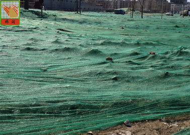 Green HDPE Ground Cover Soil Netting For Environment / Erosion Control 8m Width